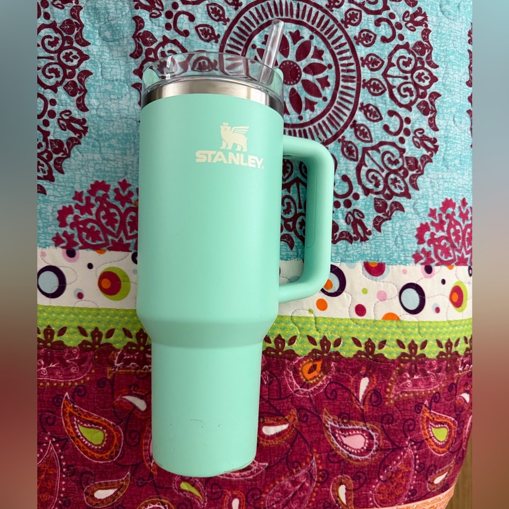 Stanley Mint Green Travel Mug